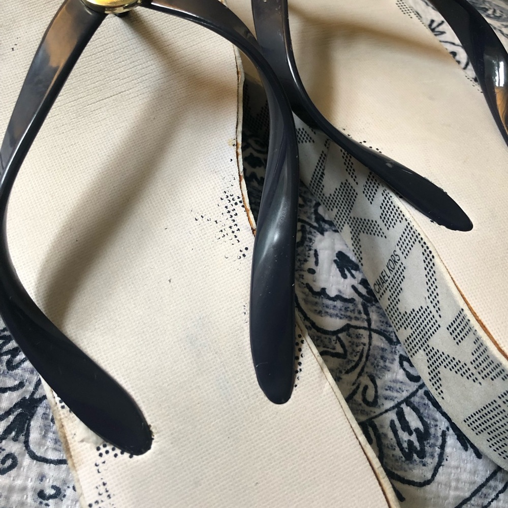 Mk Michael Kors Stacked Flip Flops - image 7